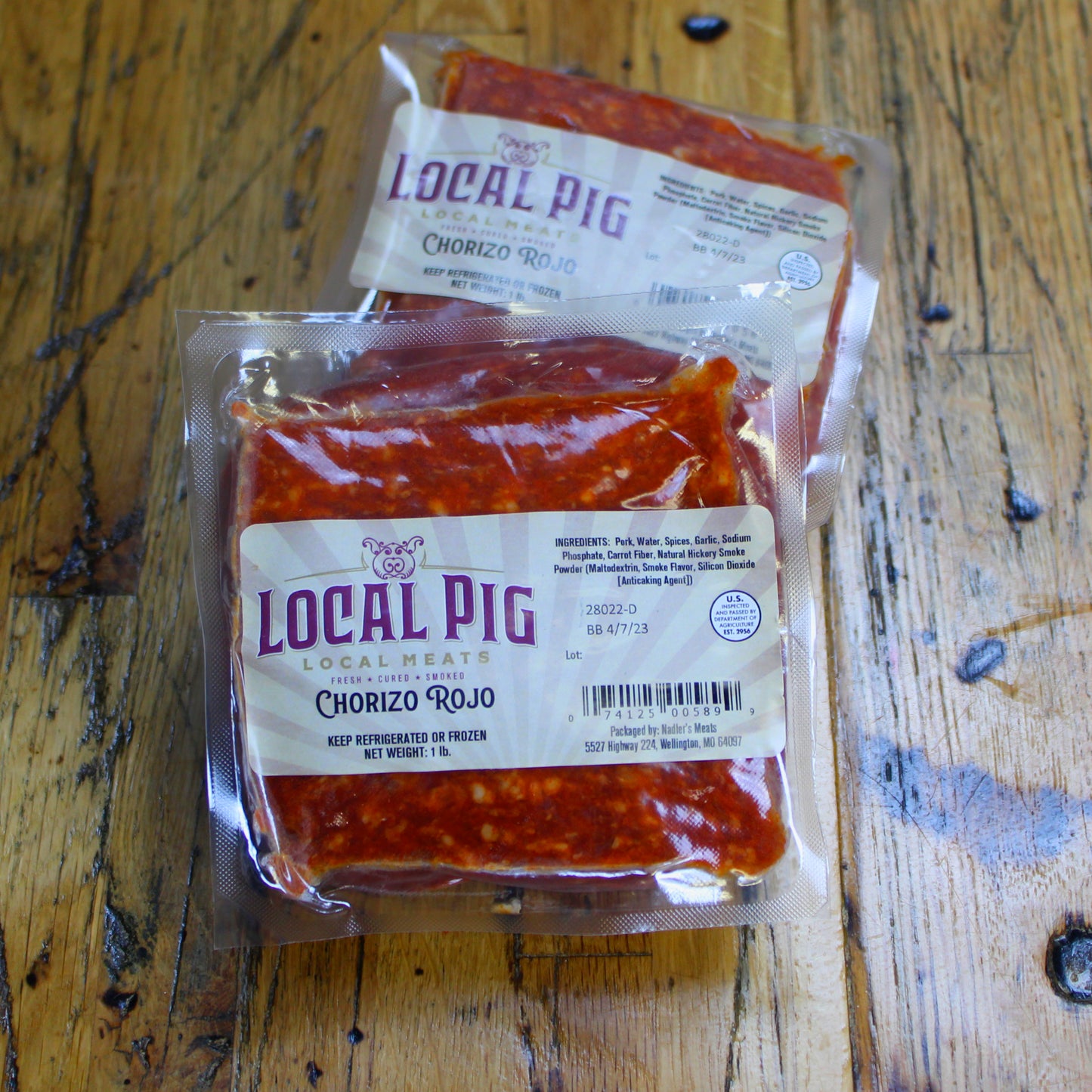 Chorizo Rojo, loose sausage
