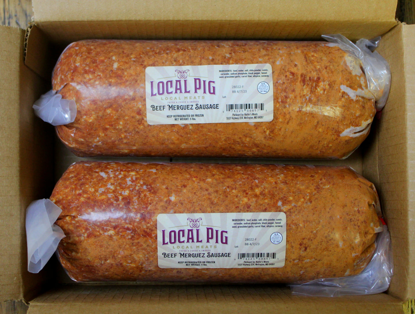 Beef Merguez Sausage