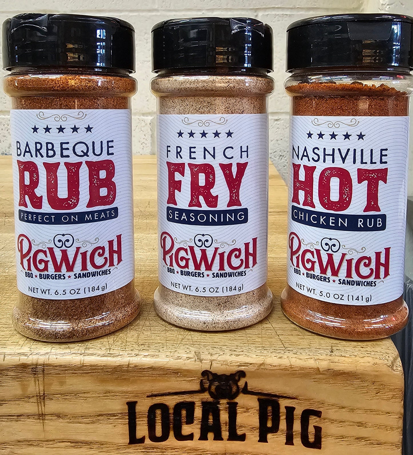 Pigwich Seasonings Shakers